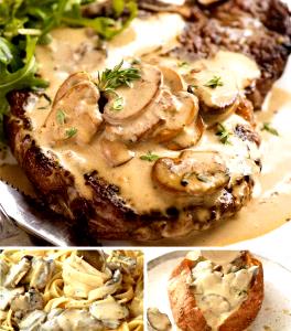 1 Serving Mushroom Sauce