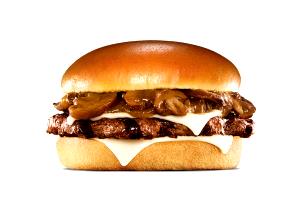 1 Serving Mushroom & Swiss, Triple