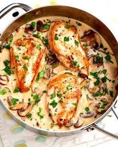 1 Serving Mushroom Trio Chicken Breast