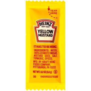 1 Serving Mustard Packet