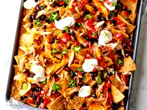 1 Serving Nachos Charbroiled Chicken