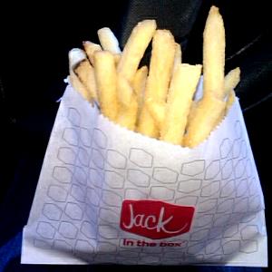 1 Serving Natural Cut Fries - Small