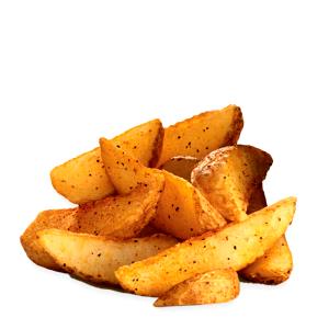 1 Serving Natural Wedge Cut Fries
