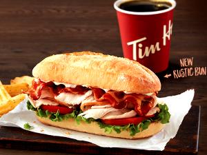 1 Serving New & Improved Turkey Bacon Ranch Sandwich