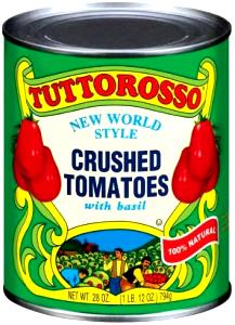 1 Serving New World Style Crushed Tomatoes With Basil