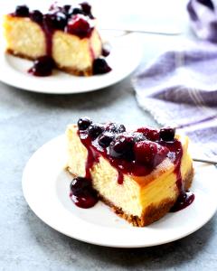 1 serving New York Cheesecake