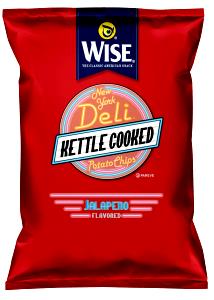 1 Serving New York Deli New York Deli Jalapeno Flavored Kettle Cooked Potato Chips