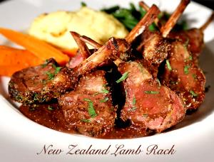 1 serving New Zealand Rack of Lamb