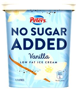 1 Serving No Sugar Added Vanilla Ice Cream