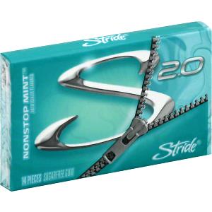 1 Serving Nonstop Mint Gum