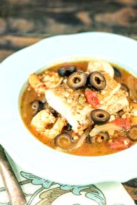 1 serving North Beach Mahi-Mahi & Shrimp