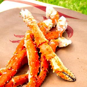 1 serving North Pacific King Crab Legs (1/2 Pound)