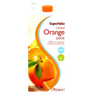 1 Serving Not From Concentrate Orange Juice Chug
