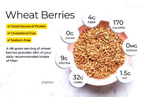 1 Serving Oatmeal, Instant, Wheat N