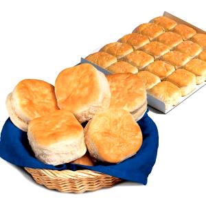 1 Serving Old South Buttermilk Biscuits 3" Layer Pack Heat & Serve