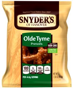1 Serving Olde Tyme Sticks Pretzels