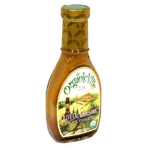 1 Serving Olive Oil & Balsamic Organic Vinaigrette Dressing