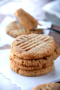 1 Serving "O"Mega-Fiber Cookie Bars - Peanutty Peanut Butter