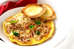 1 Serving Omelette - 4 Cheese & Bacon