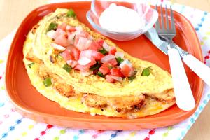 1 Serving Omelette (Chicken Fiesta)