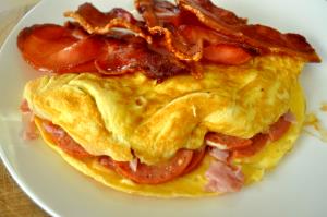 1 Serving Omelette (Meat Lovers)