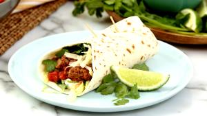 1 Serving One Foot Burrito - Beef