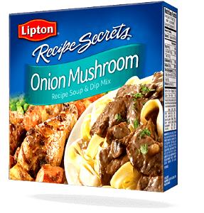 1 Serving Onion Mushroom Soup, Mix