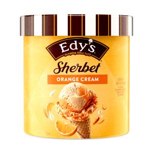 1 Serving Orange Cream Sherbet