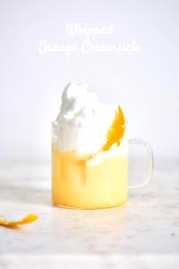 1 Serving Orange Creamsicle With Whip - Whole Milk - 12 Oz.