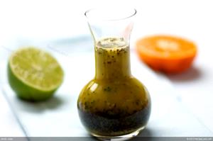 1 Serving Orange Herb With Poppy Seeds Sauce