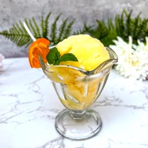 1 Serving Orange Sorbet Soft Serve - Small