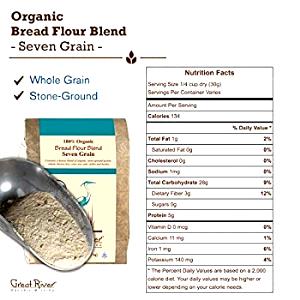 1 Serving Organic 12-Grain Flour Blend