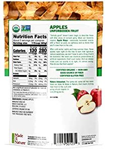 1 Serving Organic Apple Rings
