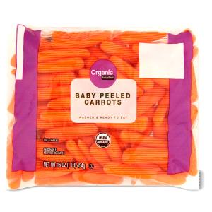 1 Serving Organic Baby Carrots