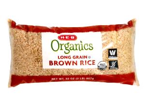 1 Serving Organic Brown Rice, Long Grain