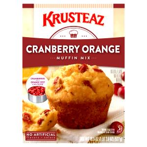 1 Serving Organic Cranberry Muffin Mix