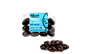 1 Serving Organic Dark Chocolate Almonds Single Serve Bag