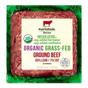 1 Serving Organic Grass Fed Ground Beef
