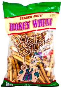1 Serving Organic Honey Wheat Sticks Pretzels