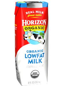 1 Serving Organic Lowfat Milk - 1%