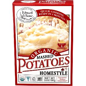 1 Serving Organic Mashed Potatoes - Home Style, As Prepared