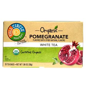 1 Serving Organic Pomegranate White Tea
