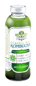 1 Serving Organic Raw Kombucha - Multi-Green