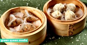 1 Serving Organic Salmon And Vegetable Satays (Dim Sum)