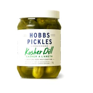 1 Serving Organic Selections Kosher Dill Whole Pickles