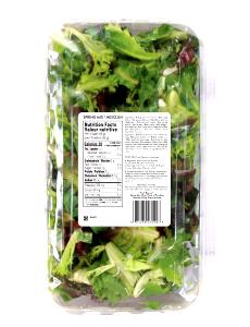 1 Serving Organic Spring Mix, Clamshell