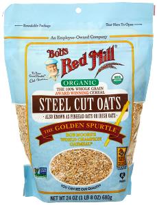 1 Serving Organic Steel-Cut Oats