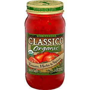 1 Serving Organic Tomato, Herbs & Spices Red Sauce