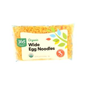 1 Serving Organic White Wide Noodles