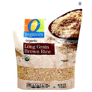 1 Serving Organics Rice, Brown Long Grain